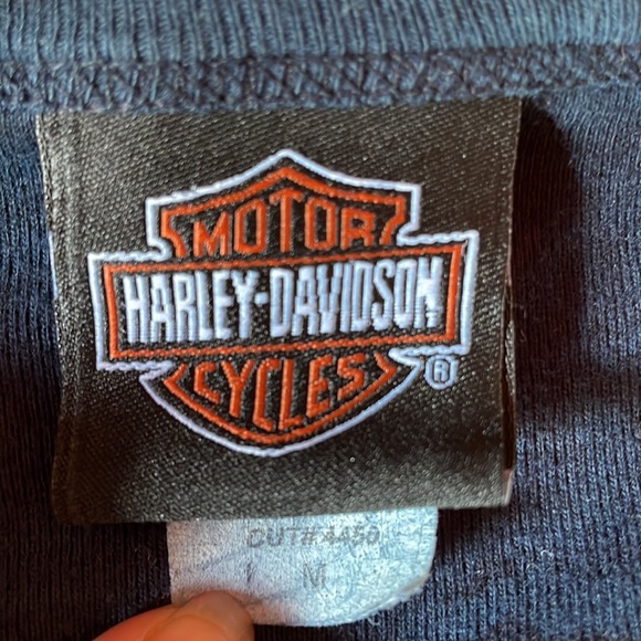 J&L Harley-Davidson 3/4 length sleeve T-shirt Size M - Picture 4 of 4